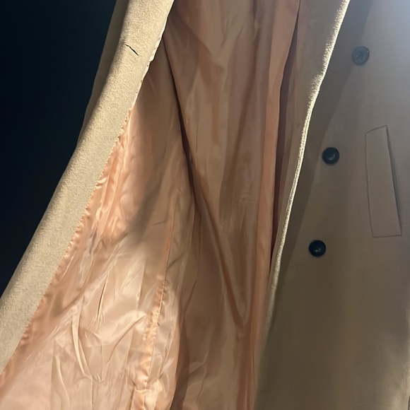 Camel Coloured 3/4 Coat - Picture 5 of 7